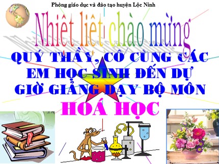 Bài giảng Hóa học 8 - Bài 18: Mol