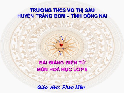 Bài giảng Hóa học 8 - Tiết 21: Định luật bảo toàn khối lượng - Phan Mến