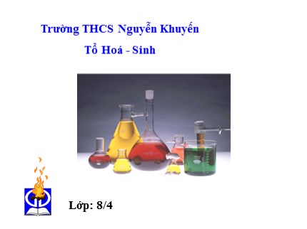 Bài giảng Hóa học Lớp 8 - Bài 10: Hóa trị - Trường THCS Nguyễn Khuyến