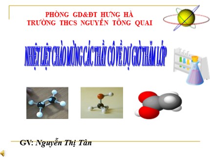 Bài giảng Hóa học Lớp 8 - Bài 11: Bài luyện tập 2 - Nguyễn Thị Tân