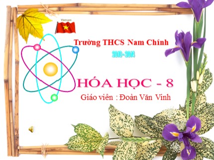 Bài giảng Hóa học Lớp 8 - Bài 23: Bài luyện tập 4 - Đoàn Văn Vinh