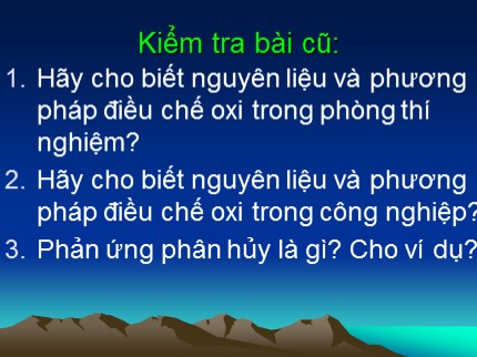 Bài giảng Hóa học Lớp 8 - Bài 28: Không khí và sự cháy (Tiết 1)