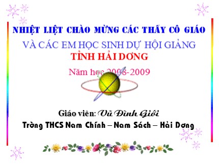 Bài giảng Hóa học Lớp 8 - Bài 31: Tính chất - Ứng dụng của hiđro - Vũ Đình Giới