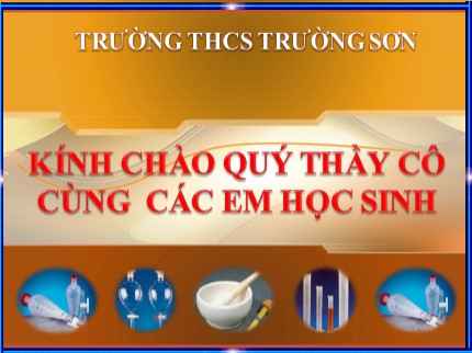 Bài giảng Hóa học Lớp 8 - Bài 37: Axit - Bazơ - Muối - Trường THCS Trường Sơn