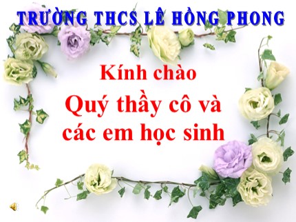 Bài giảng Hóa học Lớp 8 - Bài 5: Nguyên tố hóa học - Trường THCS Lê Hồng Phong