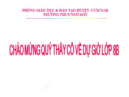 Bài giảng Hóa học Lớp 8 - Bài 5: Nguyên tố hóa học - Trường THCS Ngô Mây