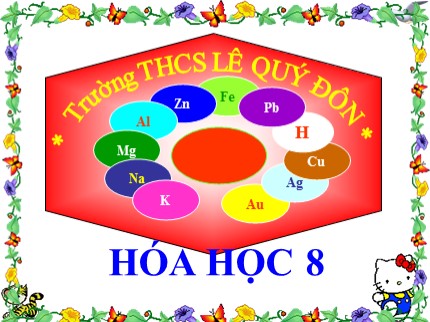 Bài giảng Hóa học Lớp 8 - Tiết 12: Công thức hóa học - Trường THCS Lê Quý Đôn