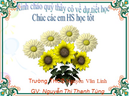 Bài giảng Hóa học Lớp 8 - Tiết 13: Một số bazơ quan trọng (Tiếp theo) - Nguyễn Thị Thanh Tùng