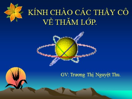 Bài giảng Hóa học Lớp 8 - Tiết 21: Định luật bảo toàn khối lượng - Trương Thị Nguyệt Thu