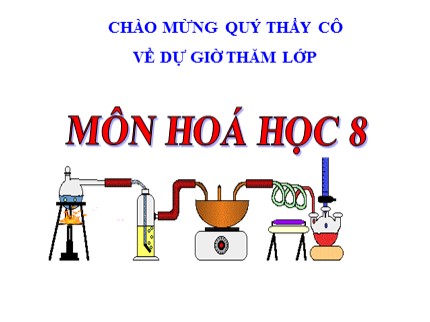 Bài giảng Hóa học Lớp 8 - Tiết 24: Bài luyện tập 3