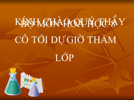 Bài giảng Hóa học Lớp 8 - Tiết 52: Bài thực hành 5 - Điều chế, thu khí hidro và thử tính chất của khí hidro