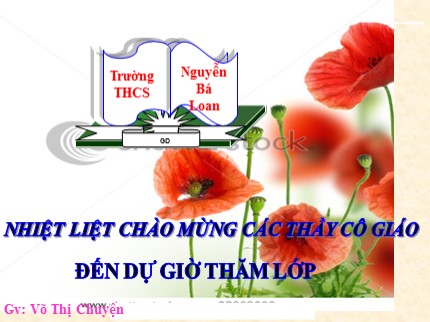 Bài giảng Hóa học Lớp 8 - Tiết 55: Nước (Tiết 2) - Võ Thị Chuyện