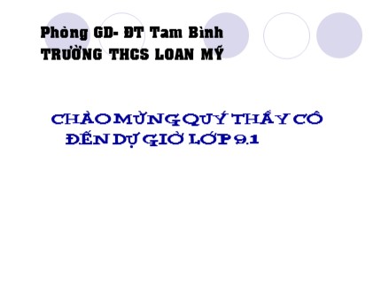 Bài giảng Công nghệ 9 - Tiết 29: Lắp đặt dây dẫn của mạng điện trong nhà