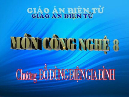 Bài giảng Công nghệ Lớp 8 - Bài 42: Nồi cơm điện