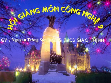 Bài giảng Công nghệ Lớp 9 - Bài 6: Lắp mạch điện bảng điện (Tiết 1) - Nguyễn Trường Sơn