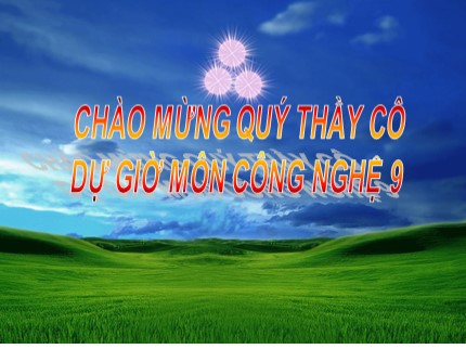 Bài giảng Công nghệ Lớp 9 - Bài 9: Thực hành lắp mạch điện 2 công tắc ba cực điều khiển 1 đèn