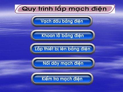 Bài giảng Công nghệ Lớp 9 - Bài 9: Thực hành lắp mạch điện hai công tắc ba cực điều khiển một đèn (Tiết 3)