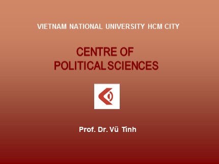 Bài giảng Triết học - Vũ Tình