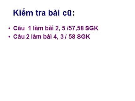 Bài giảng Hóa học 8 - Tiết 23: Phương trình hoá học (Tiếp theo)