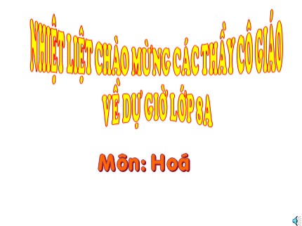 Bài giảng Hóa học 8 - Tiết 48: Tính chất và ứng dụng của hiđro (Tiết 2)