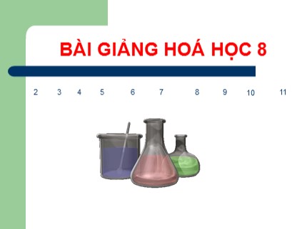 Bài giảng Hóa học Lớp 8 - Bài 19 - Dương Hồng Thảo