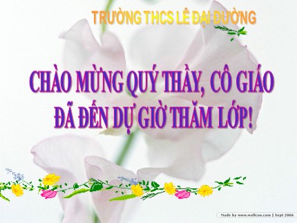 Bài giảng Hóa học Lớp 8 - Bài 21: Tính theo công thức hóa học (Tiếp theo) - Trường THCS Lê Đại Đường