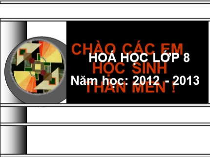 Bài giảng Hóa học Lớp 8 - Bài 33: Điều chế khí hiđro - Phản ứng thế - Trường THCS Nguyễn Thị Minh Khai