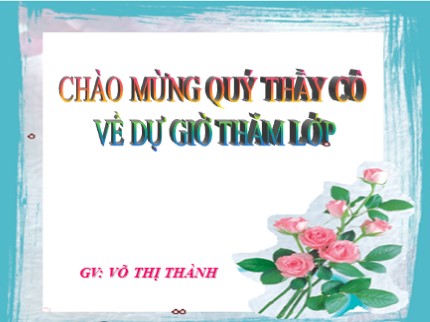 Bài giảng Hóa học Lớp 8 - Tiết 26: Mol - Võ Thị Thành