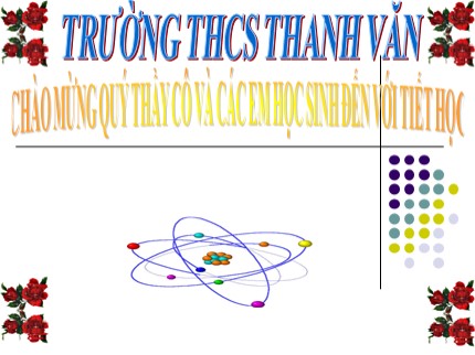 Bài giảng Hóa học Lớp 8 - Tiết 28: Chuyển đổi giữa khối lượng, thể tích và lượng chất. Luyện tập (Tiếp theo) - Trường THCS Thanh Văn