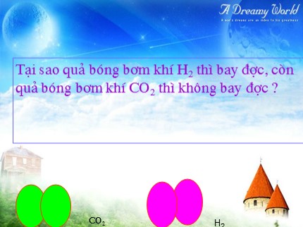 Bài giảng Hóa học Lớp 8 - Tiết 29: Tỉ khối của chất khí (Bản chuẩn)