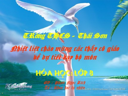 Bài giảng Hóa học Lớp 8 - Tiết 30: Tính theo công thức hóa học - Phạm Ngọc Bách