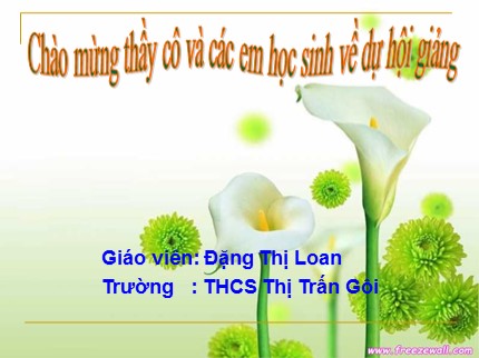 Bài giảng Hóa học Lớp 8 - Tiết 31: Tính theo công thức hoá học (Tiết 2) - Đặng Thị Loan