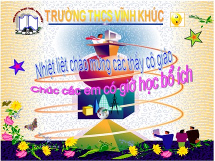 Bài giảng Hóa học Lớp 8 - Tiết 8: Đơn chất và hợp chất phân tử - Trường THCS Vĩnh Khúc