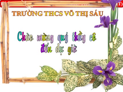 Bài giảng Tin học 6 - Bài thực hành 5: Văn bản đầu tiên của em (Tiết 2) - Trường THCS Võ Thị Sáu