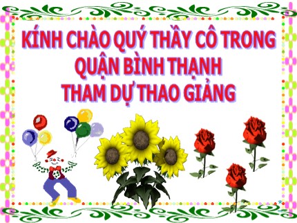 Bài giảng Tin học 7 - Bài thực hành 4: Bảng điểm của lớp em