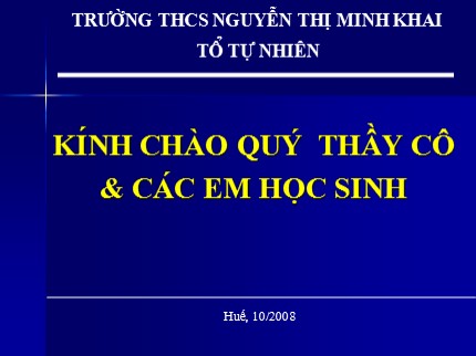 Bài giảng Tin học 7 - Tiết 28: Học toán với Toolkit Math - Trường THCS Nguyễn Thị Minh Khai