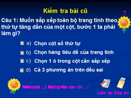 Bài giảng Tin học Khối 7 - Bài 9: Trình bày dữ liệu bằng biểu đồ