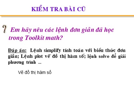 Bài giảng Tin học Khối 7 - Tiết 54: Trình bày dữ liệu bằng biểu đồ