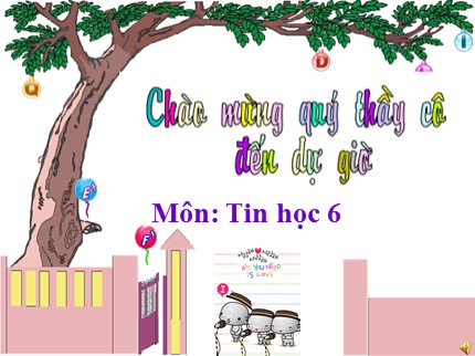 Bài giảng Tin học Lớp 6 - Tiết 53: Trình bày trang văn bản và in