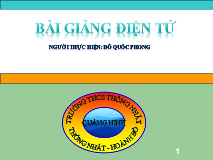 Bài giảng Tin học Lớp 7 - Bài 4: Sử dụng các hàm để tính toán - Đỗ Quốc Phong