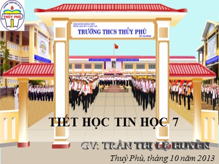 Bài giảng Tin học Lớp 7 - Bài 4: Sử dụng các hàm để tính toán - Trần Thị Lệ Huyền