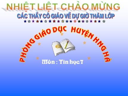 Bài giảng Tin học Lớp 7 - Bài 4: Sử dụng các hàm để tính toán - Trường THCS Phúc Khánh