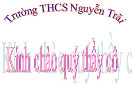 Bài giảng Tin học Lớp 7 - Bài 4: Sử dụng các hàm để tính toán - Trường THCS Nguyễn Trãi