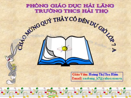 Bài giảng Tin học Lớp 7 - Bài 4: Sử dụng các hàm để tính toán (Tiết 2) - Hoàng Thị Thu Hiền