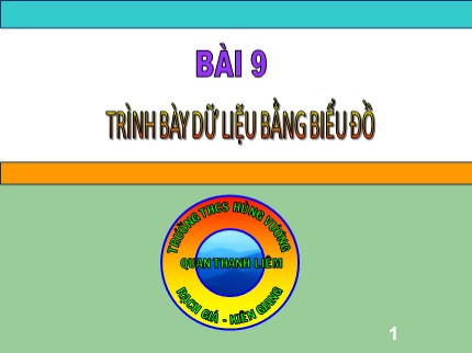 Bài giảng Tin học Lớp 7 - Bài 9: Trình bày dữ liệu bằng biểu đồ - Trường THCS Hùng Vương