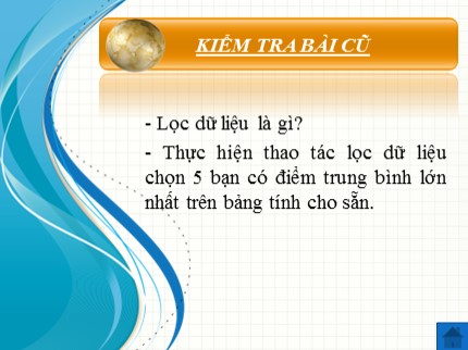 Bài giảng Tin học Lớp 7 - Bài 9: Trình bày dữ liệu bằng biểu đồ - Lê Thị Tươi