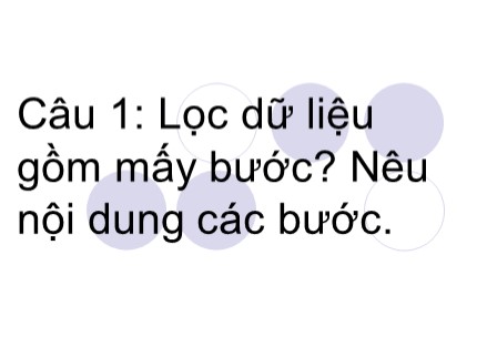 Bài giảng Tin học Lớp 7 - Tiết 54: Trình bày dữ liệu bằng biểu đồ