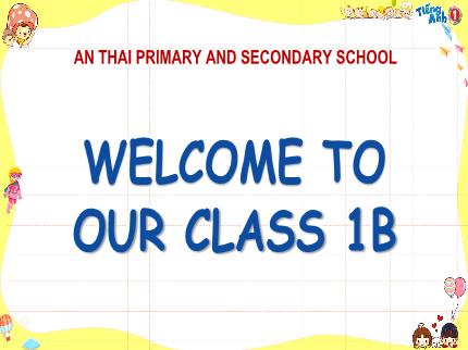 Bài giảng Tiếng Anh Lớp 1 - Unit 5: At the fish and chip shop - Lesson 3
