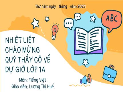 Bài giảng Tiếng Việt Lớp 1 - Bài 56: êm, êp - Lương Thị Huế