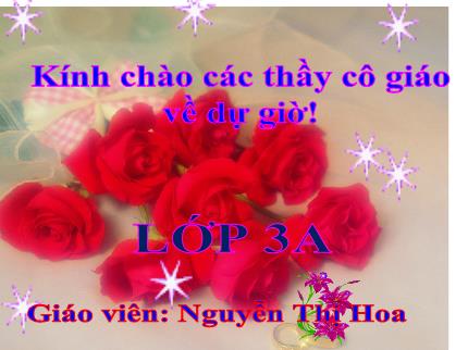 Bài giảng Tiếng Việt Lớp 3 - Bài đọc 1: Con heo đất - Năm học 20203-2024 - Nguyễn Thị Hoa